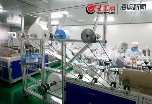 青岛企业在行动 即墨口罩厂生产支援两不停 爷俩共同守候 生命线 视频